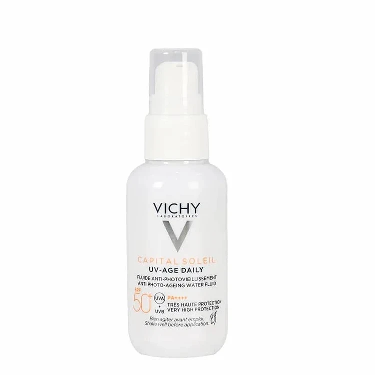 اسپری ضد آفتاب ضد چروک روزانه spf 50 ویشی حجم 40 میل