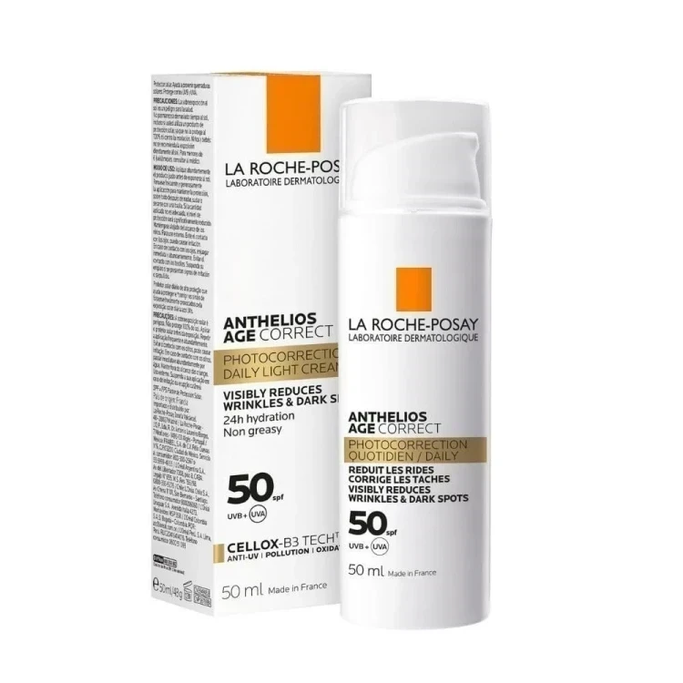 کرم ضد آفتاب ضد لک SPF50 آنتلیوس لاروش پوزای حجم 50 میل